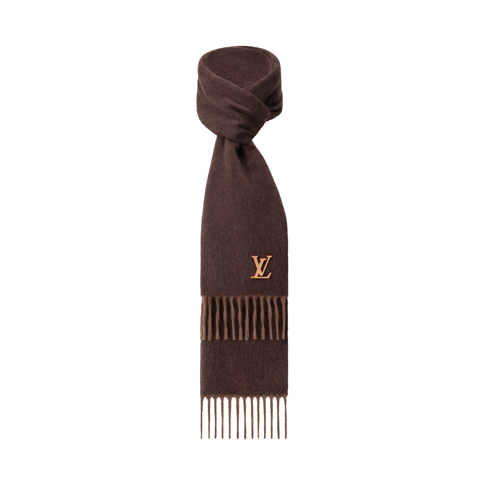 Louis Vuitton ダークブラウン マフラー LV On My Way Scarf S00 - Women - Accessories | LOUIS VUITTON ®